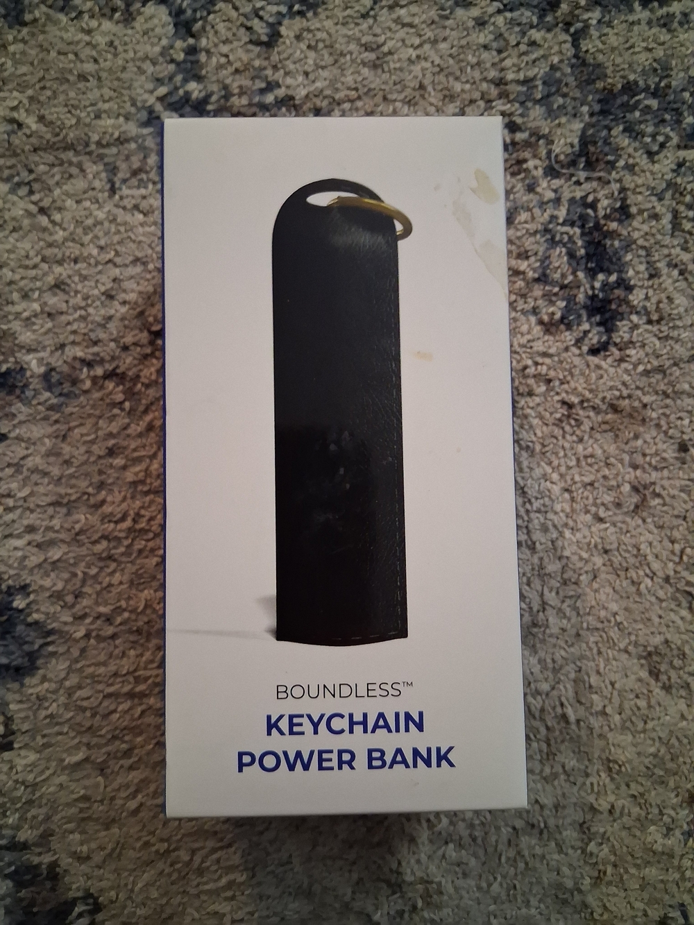 Boundless Keychain Power Bank - Black